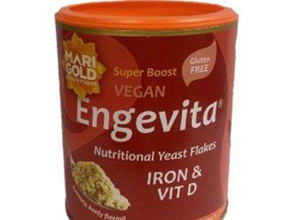Engevita Yeast Flakes with Iron & Vit D - 125G