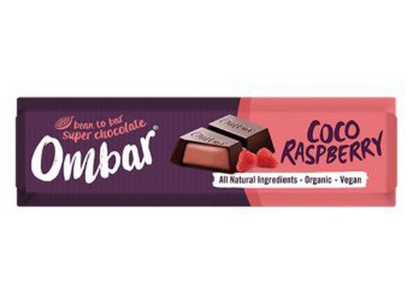 Ombar Raspberry & Coconut Centre Chocolate