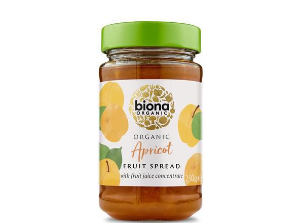 Organic Apricot Spread (sweetened with Fruit Juice) 250g