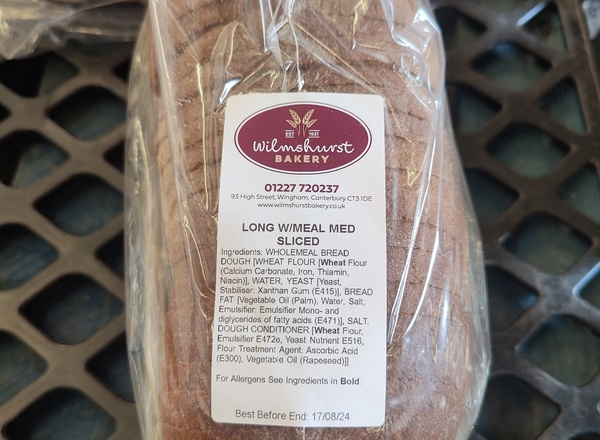 Bread- Wholemeal Medium Sliced (400g)