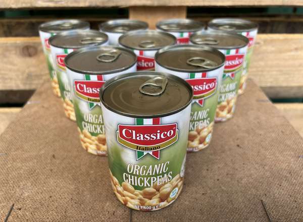 Organic Chickpeas (400g tin)