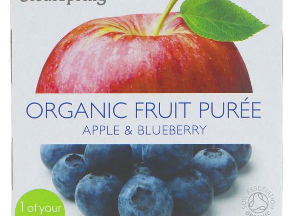 Clearspring Organic Fruit Puree Apple & Blueberry