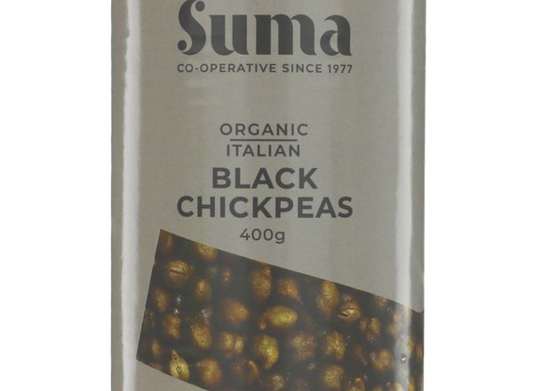 (Suma) Black Chick Peas 400g
