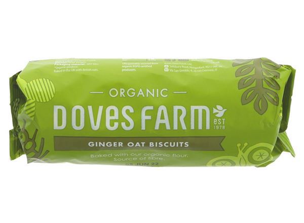 Doves Farm Ginger Oat Biscuits