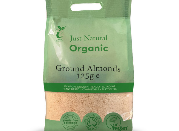 Organic Almonds Ground - 125G