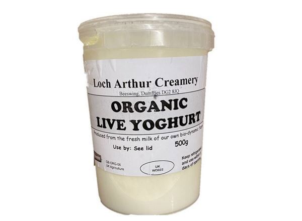 Organic Yoghurt Natural - 500G