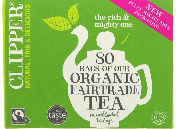 Clipper Everyday Organic Tea 80pk
