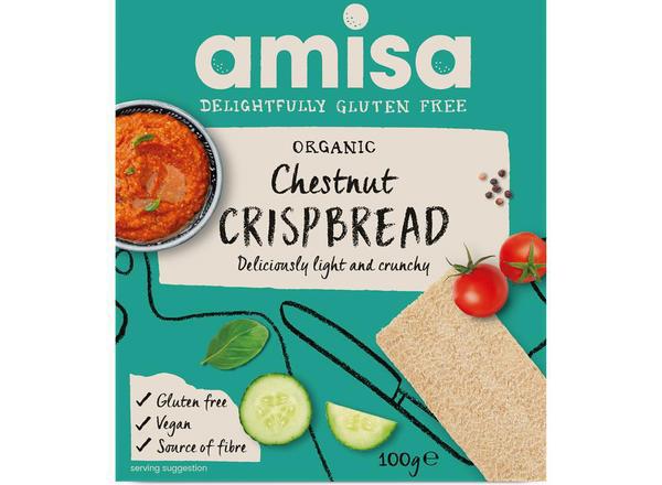 Amisa Crispbread - Chestnut Organic 100g