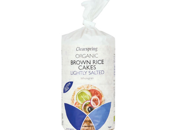 Brown Rice Cakes - Lightly Salted Organic