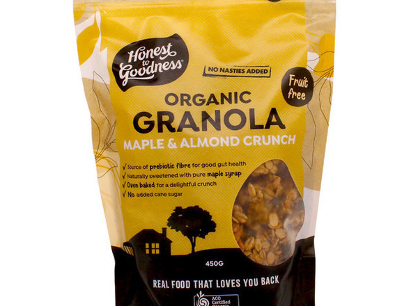 Granola - Maple & Almond Crunch - Organic - HG