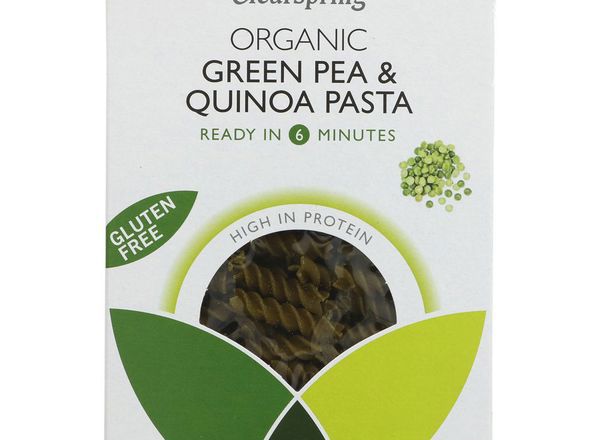 (Clearspring) Pasta - Green Pea & Quinoa fusilli 250g