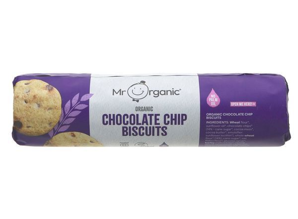 Mr Organic Chocolate Chip Digestive