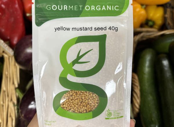 Gourmet Organic Mustard Seed Yellow