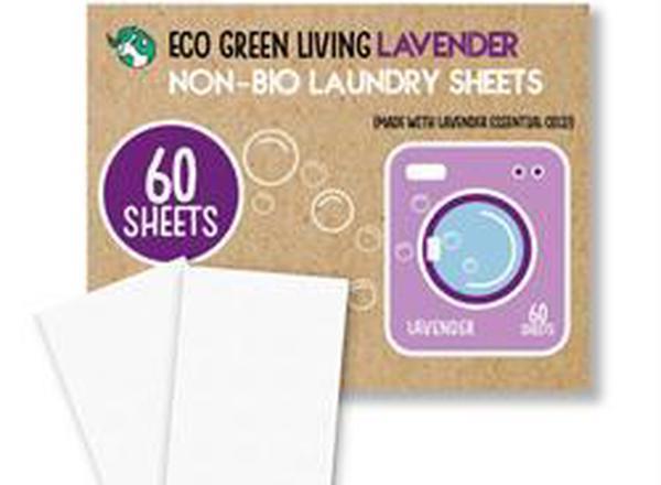 Eco Green Living Laundry Detergent Sheets x 60 (Lavender)esh