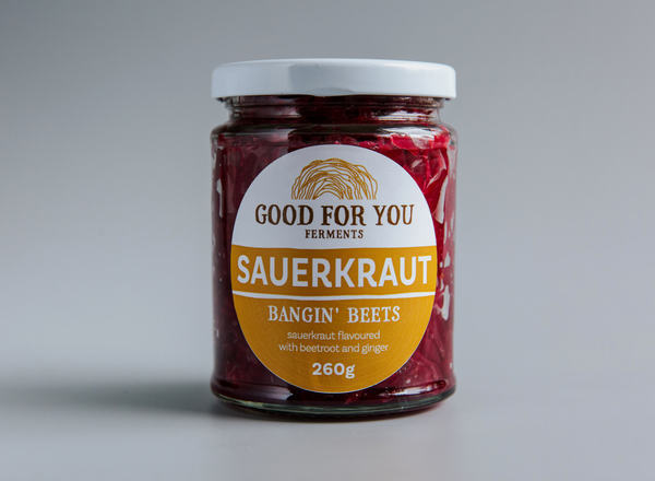 Bangin' Beets Sauerkraut