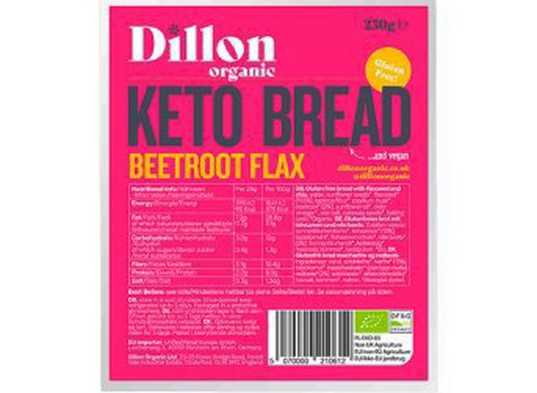 Dillon Keto Beet Flax Bread