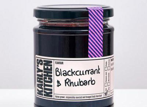 Karly's Blackcurrant Rhubarb Jam