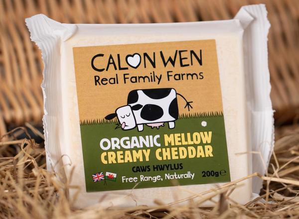 Organic Mellow Creamy Cheddar