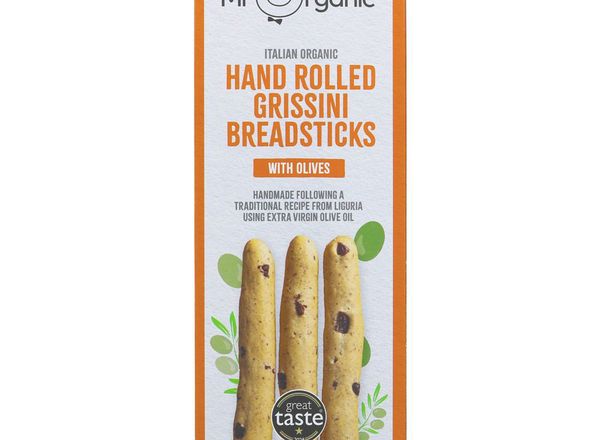 (Mr Organic) Breadsticks with Olives 130g