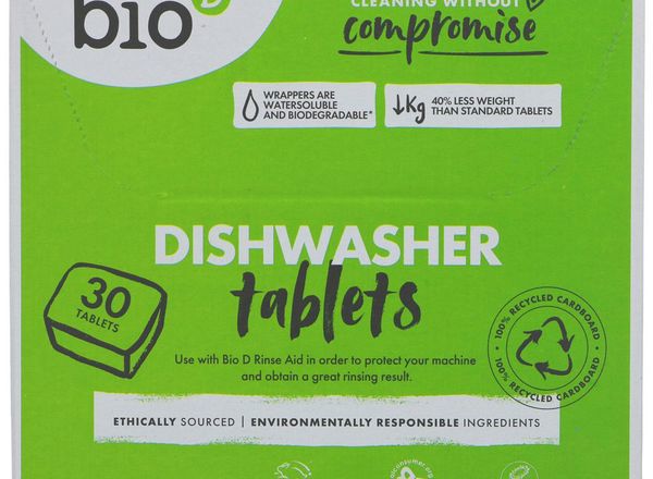 BioD Dishwasher Tablets 30's