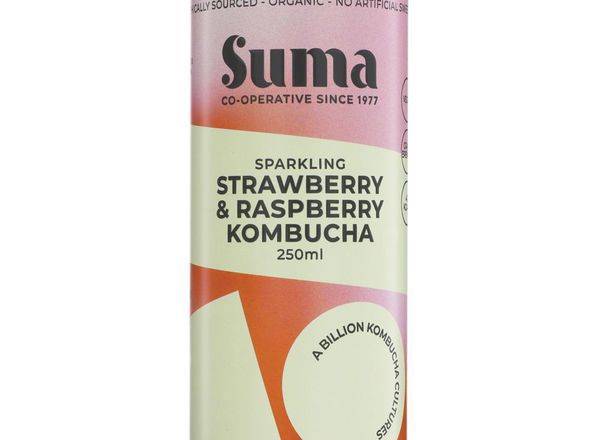 Suma Strawberry and Raspberry Kombucha