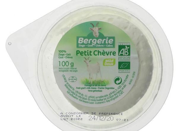Bergerie Organic Fresh Goats Cheese