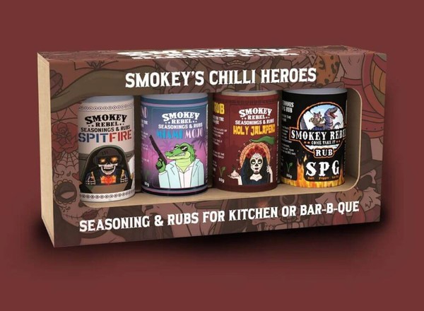 Smokey Rebel -  Chilli Heroes Set
