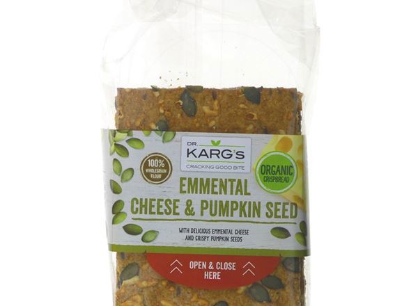 Karg Emmental Cheese & Pumpkin Crispbread