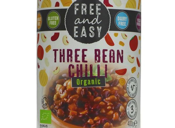 Free & Easy Three Bean Chilli