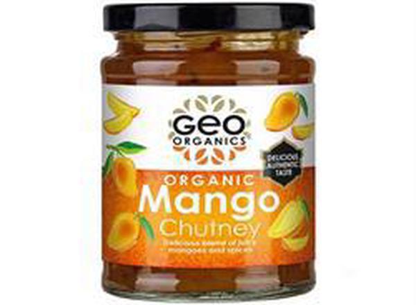 Geo-Organics Mango Chutney - with FairTrade sugar