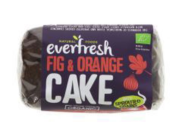 Everfresh organic sprouted cake - fig and orange