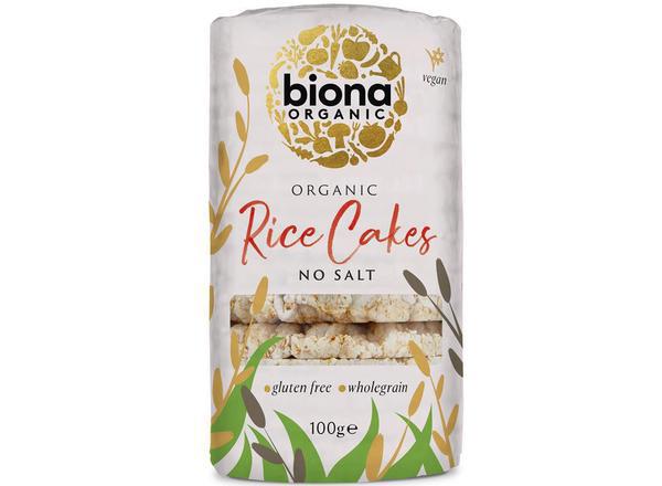 Organic GF Rice Cakes no Salt 100g