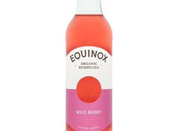 Equinox Kombucha Wild Berry Organic