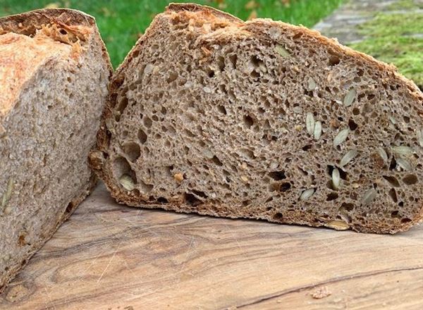 Super-Seedy Sourdough Loaf