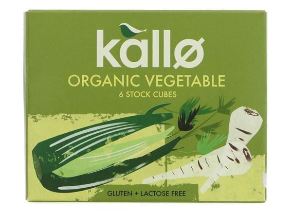 (Kallo) Stock Cubes - Vegetable 66g