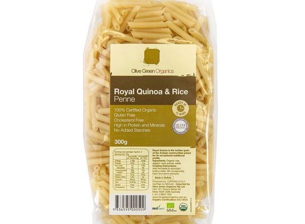 Pasta Organic (Gluten-Free): Penne : Quinoa & Rice - OG