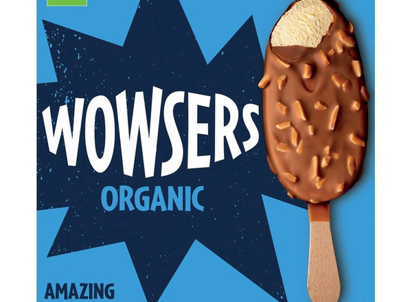 Organic Amazing Almond Ice Cream Lolly Sticks 3x110ml