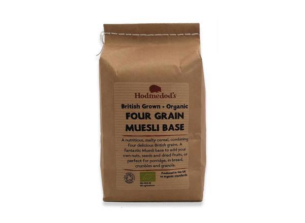 Organic Four Grain Muesli Base 500g