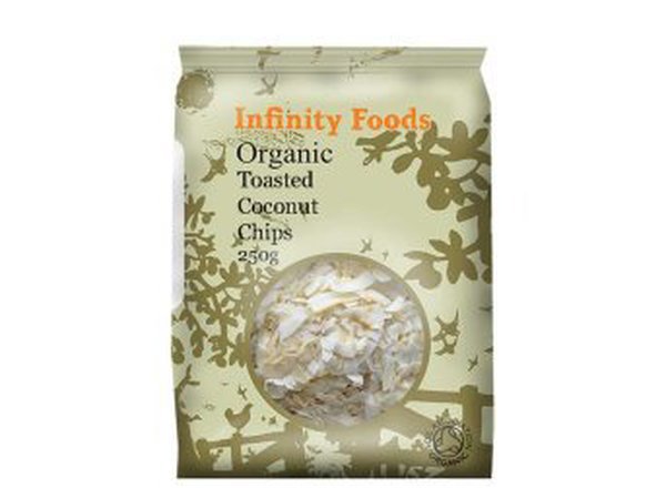 Infinity Foods Toasted Coconut Chips 250g