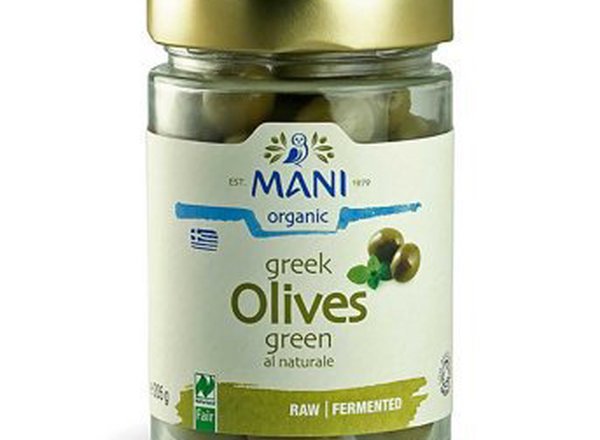 Mani Green Olives - vacuum preserved