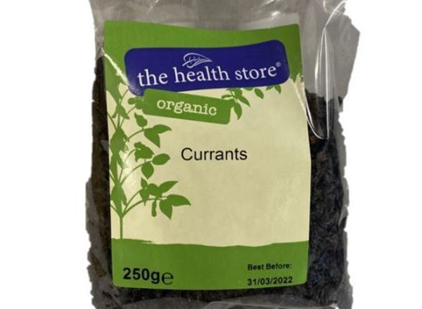 Organic Currants 250g