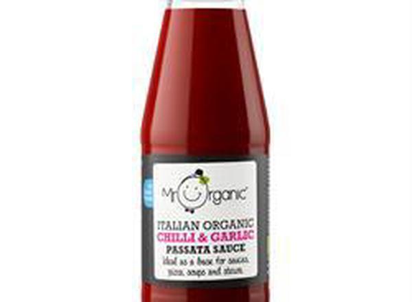Mr Organic Chilli & Garlic Passata Sauce