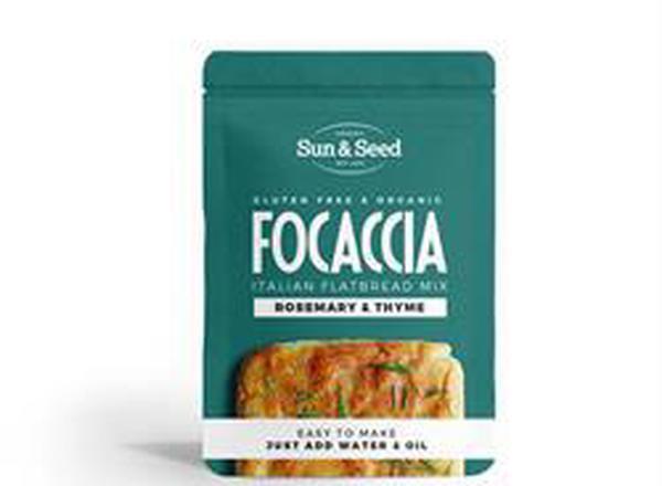 Sun & Seed Organic Gluten free Focaccia mix
