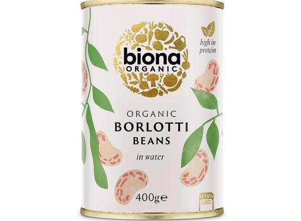 Organic Borlotti Beans 400g