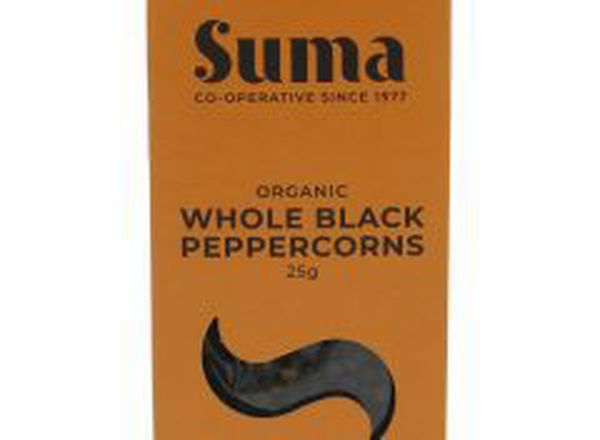 Suma Organic Peppercorns Black