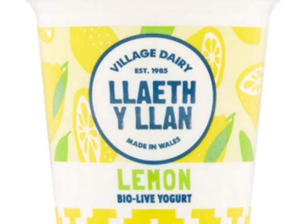 Llaeth y Llan, Lemon Yogurt, 125g Pot