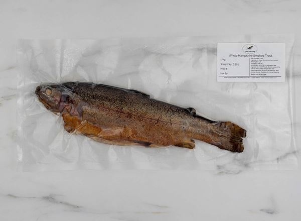 Whole Hampshire Smoked Trout 275-299g