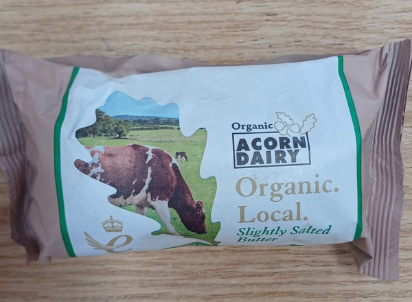 Acorn Dairy Organic Butter 250g