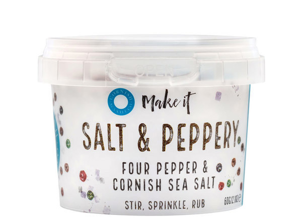 Salt Cornish Sea - Salt & Peppery Non Organic