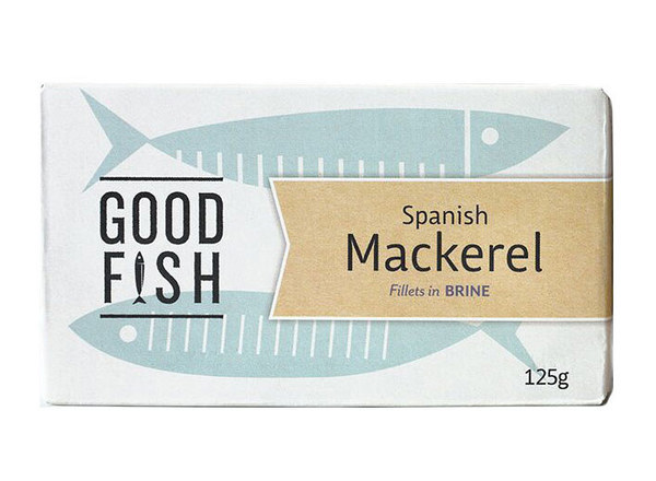 Mackerel: Brine: Can - GF